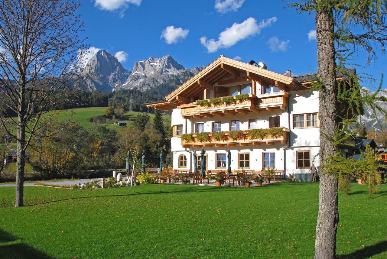 Landhaus Zum Steinbock Hotel Maria Alm am Steinernen Meer Exterior foto