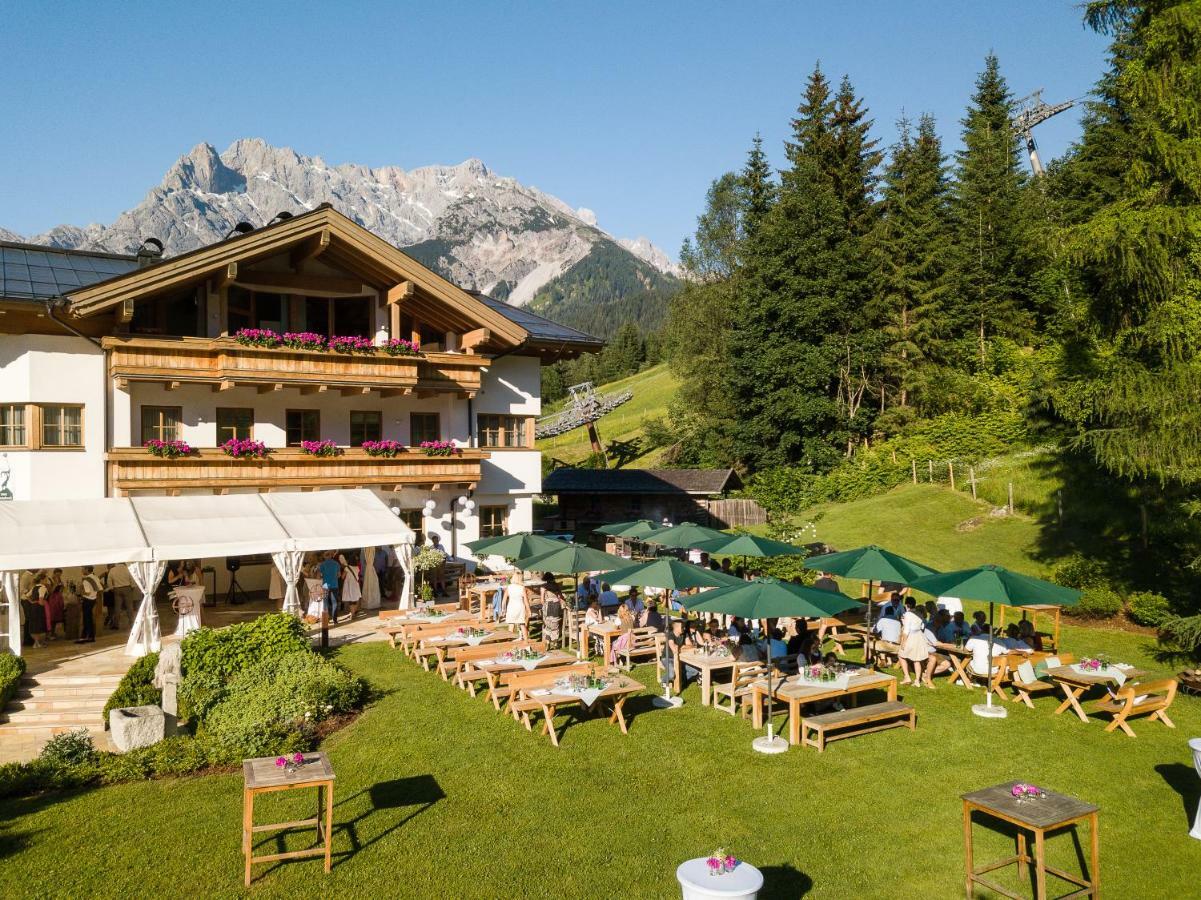 Landhaus Zum Steinbock Hotel Maria Alm am Steinernen Meer Exterior foto