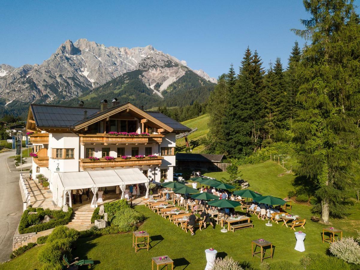 Landhaus Zum Steinbock Hotel Maria Alm am Steinernen Meer Exterior foto